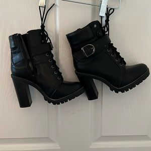 BCBGeneration padina faux leather combat boots